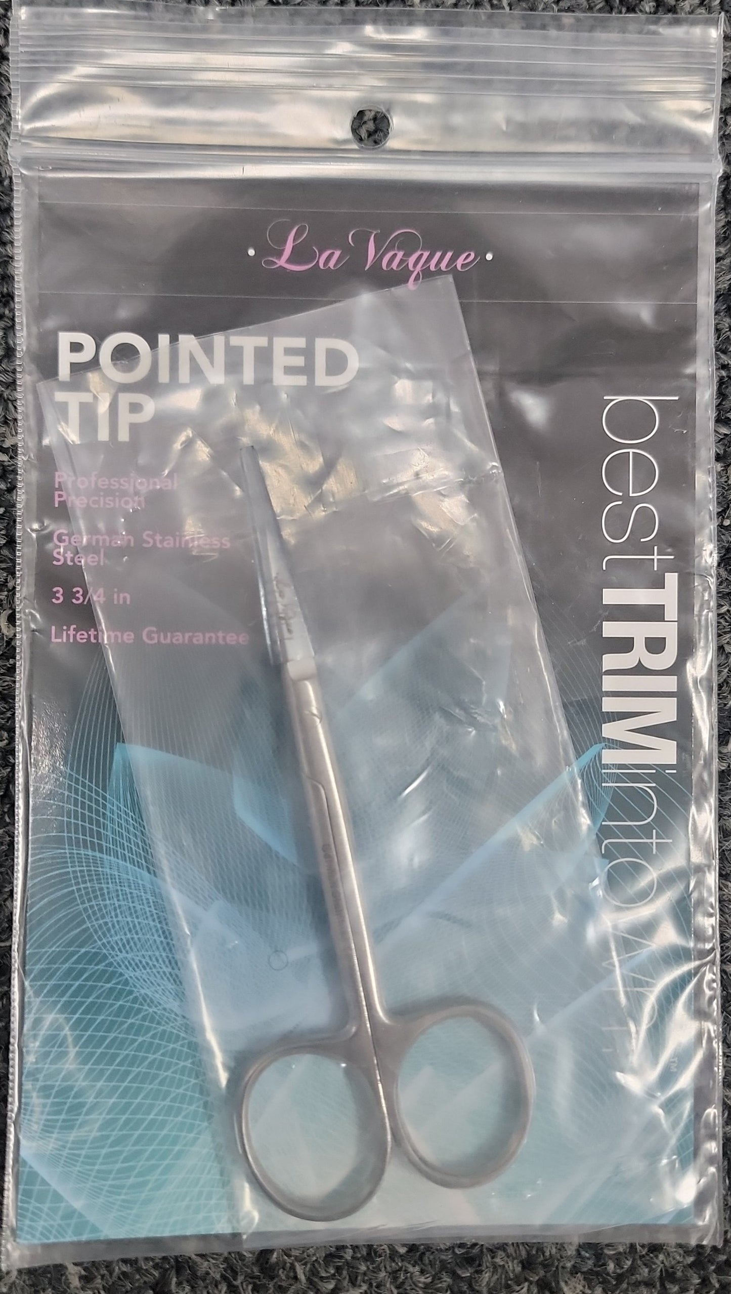 La Vague Rounded Tip Brow Scissors