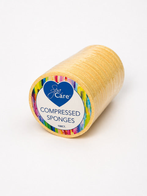 Spa Care Compressed Sponges (100ct)
