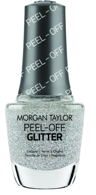 Morgan Taylor Fame Game Peel-Off Glitter, 15mL