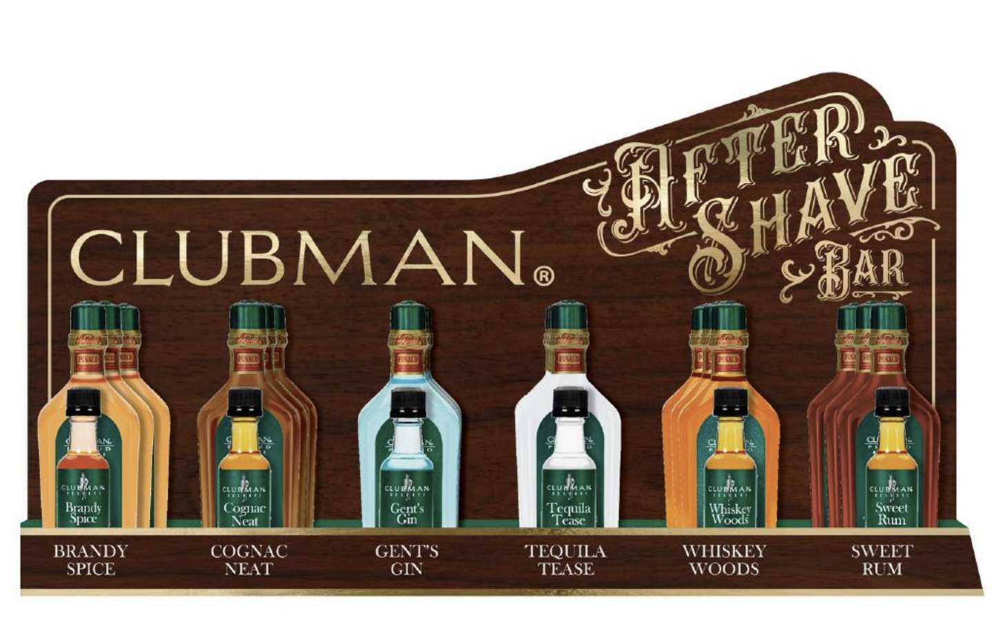 Clubman Powder - Clubman display -30pc After Shave Bar