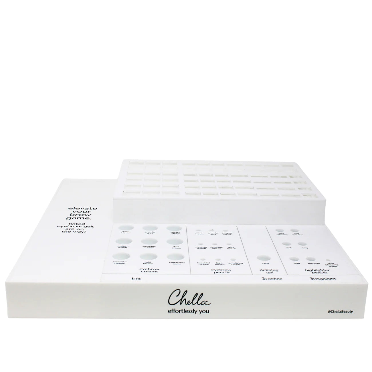 Chella deluxe retail display empty