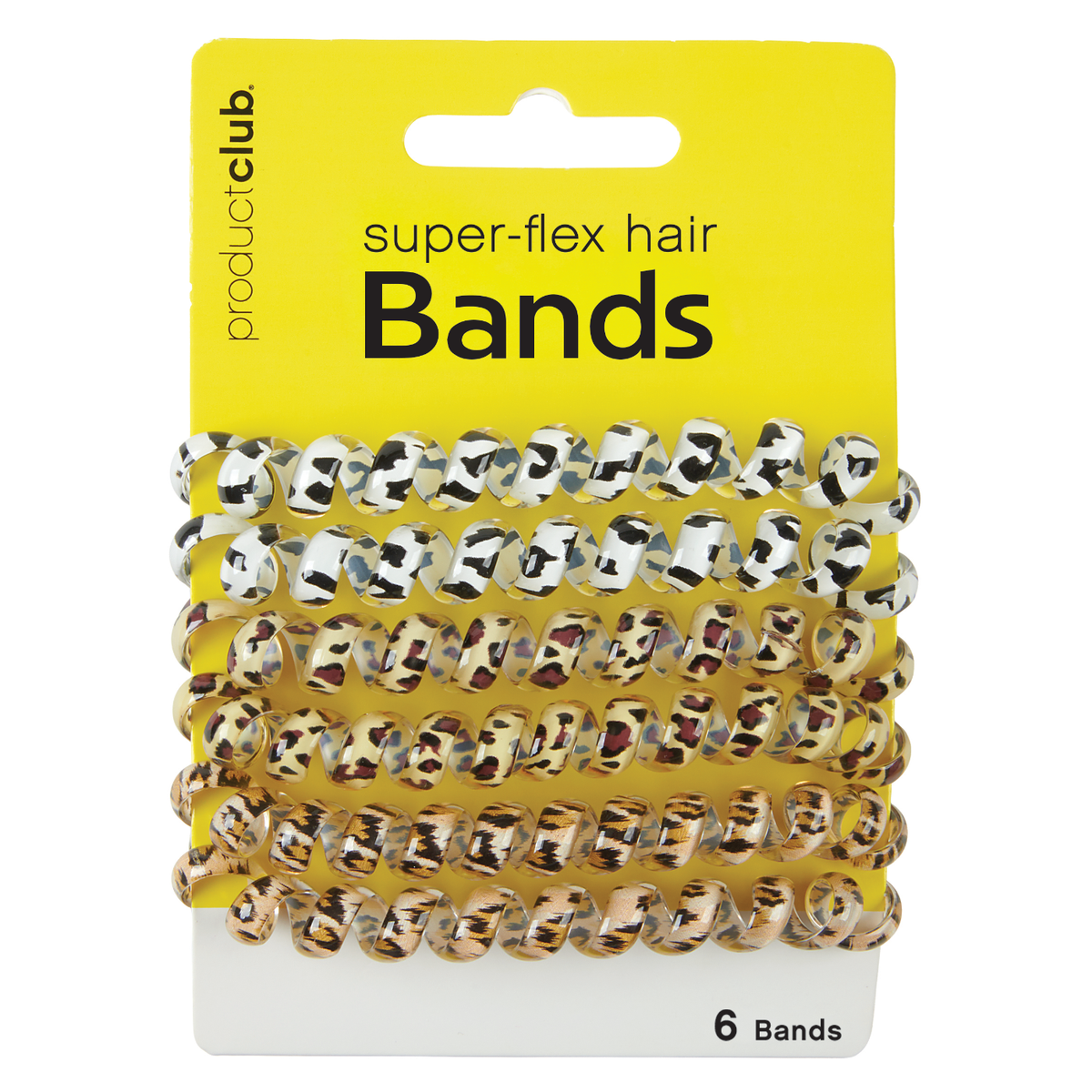 Product ClubSuper-Flex Hair Bands - 6 pk.
