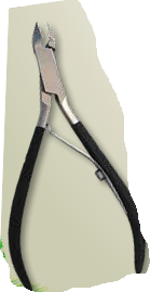 Cuticle Nippers Soft Touch 1/4Jaw