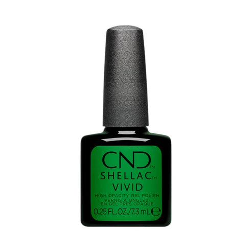 CND Shellac Vivid Shamrock Green