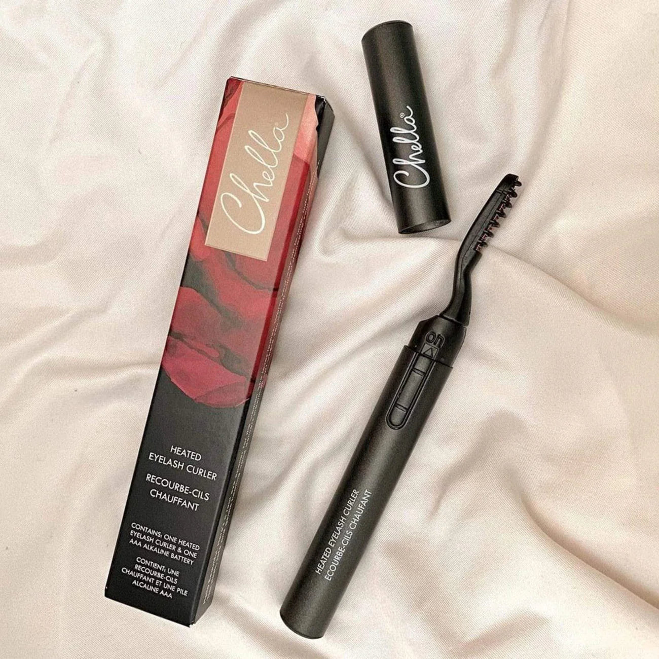 Chella-Heated Eyelash Curler (includes AAA Battery)