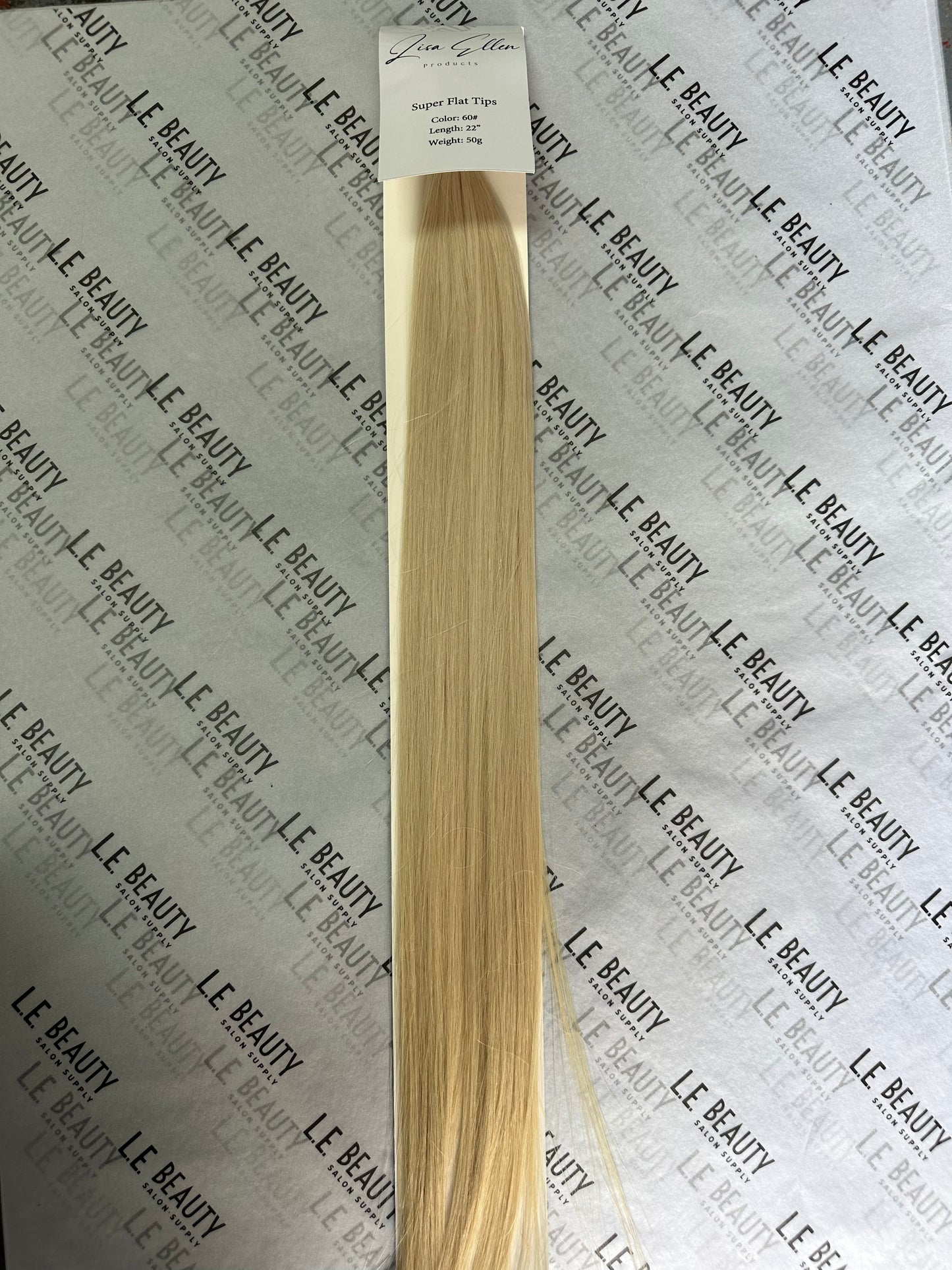 Lisa Ellen Super Flat Tips Hair Extensions 50g