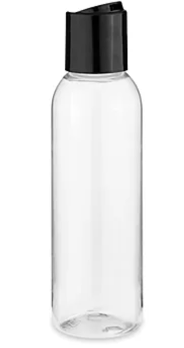 L.E. Beauty Mini Squeeze POP Top Plastic Bottles