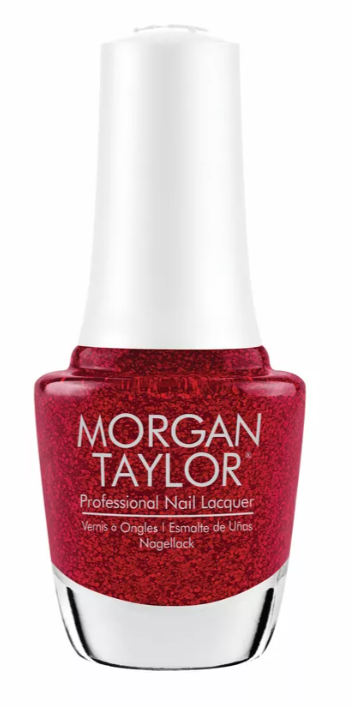 Morgan Taylor Lacquer - Poinsettia Stardust