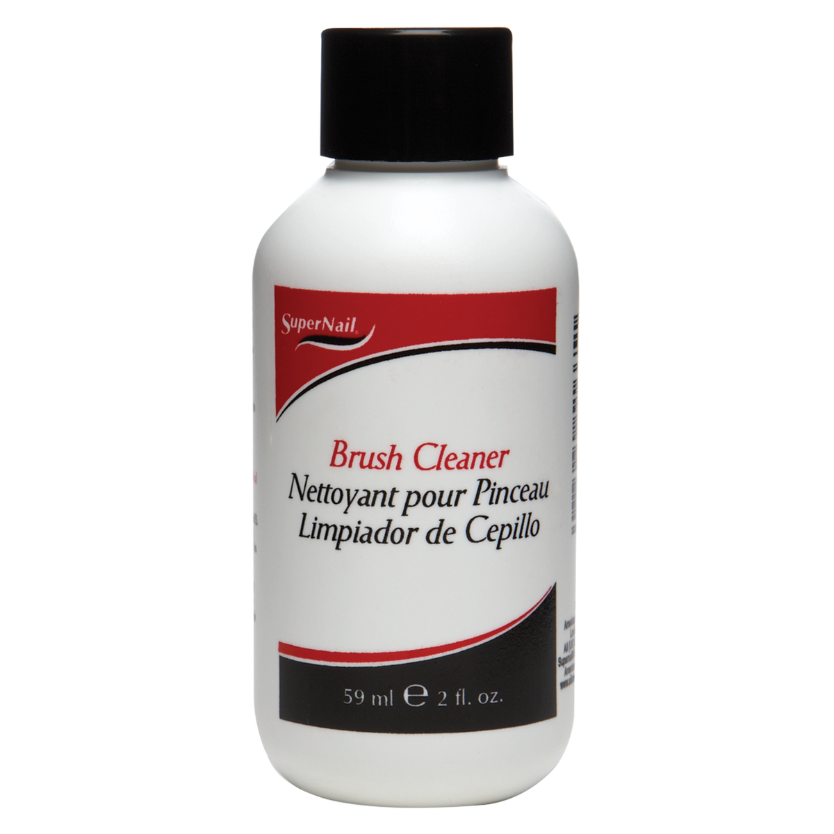 Super Nail Brush Cleaner 2oz Bottle