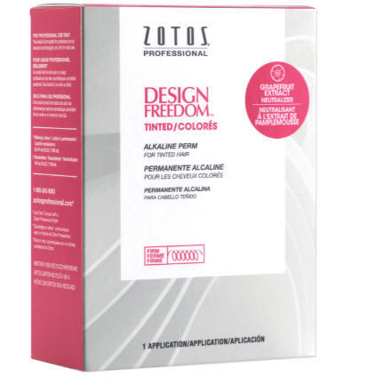 Zotos Design Freedom Alkaline Perm for tinted hair