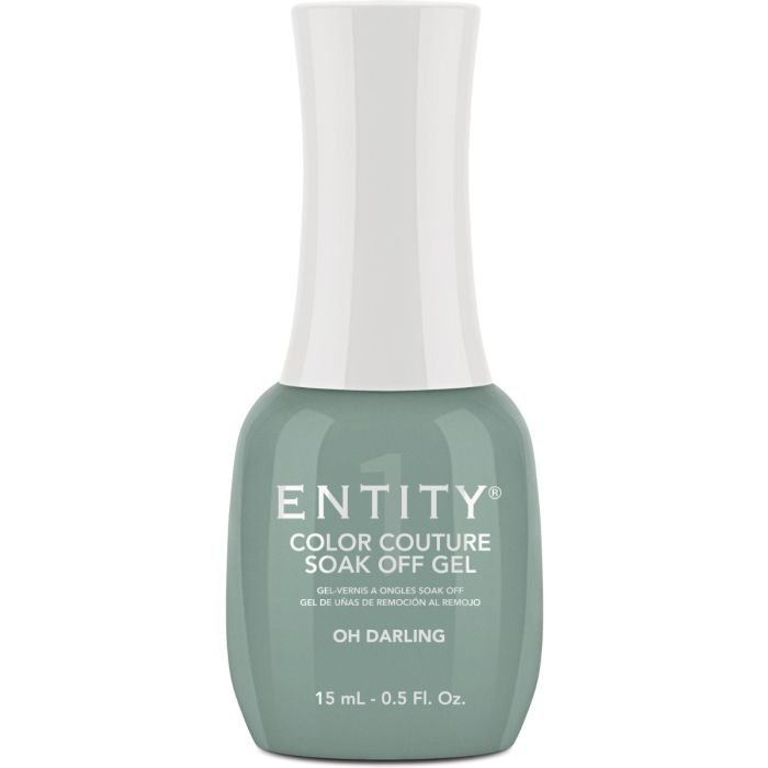 Entity Color Couture Soak-Off Gel Oh, Darling 0.5 fl oz. New