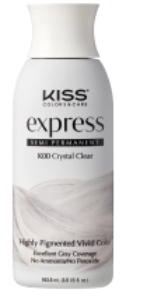 KISS EXPRESS SEMI-PERMANENT HAIR COLOR – CRYSTAL CLEAR