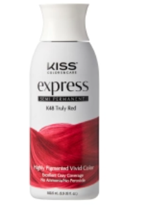 KISS EXPRESS SEMI-PERMANENT HAIR COLOR – TRULY RED