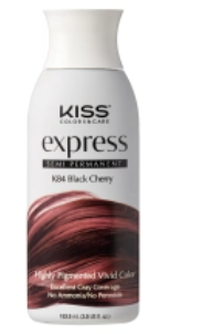 KISS EXPRESS SEMI-PERMANENT HAIR COLOR – BLACK CHERRY