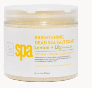 BCL Brightening Lemon + Lily with Kojic Acid Sea Salt Soak 16oz
