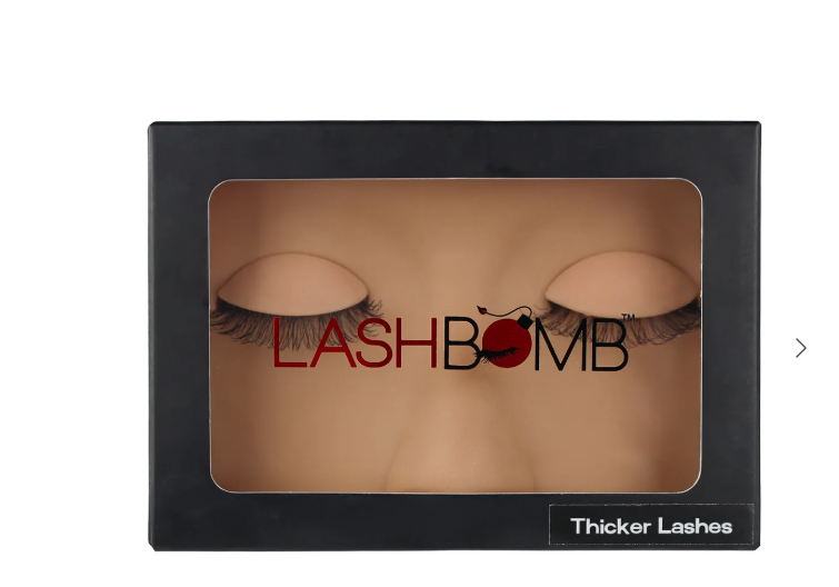 Lash bomb PRACTICE MANNEQUIN HALF-FACE