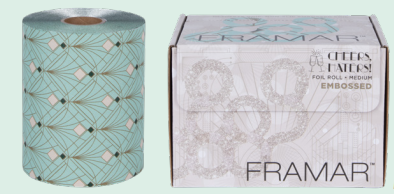 Discontinued Framar Embossed Roll Medium Cheers Haters 320ft.