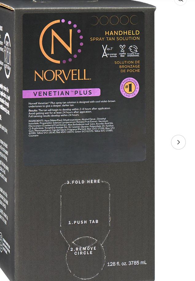 Norvell Venetian PLUS Spray Tan Solution