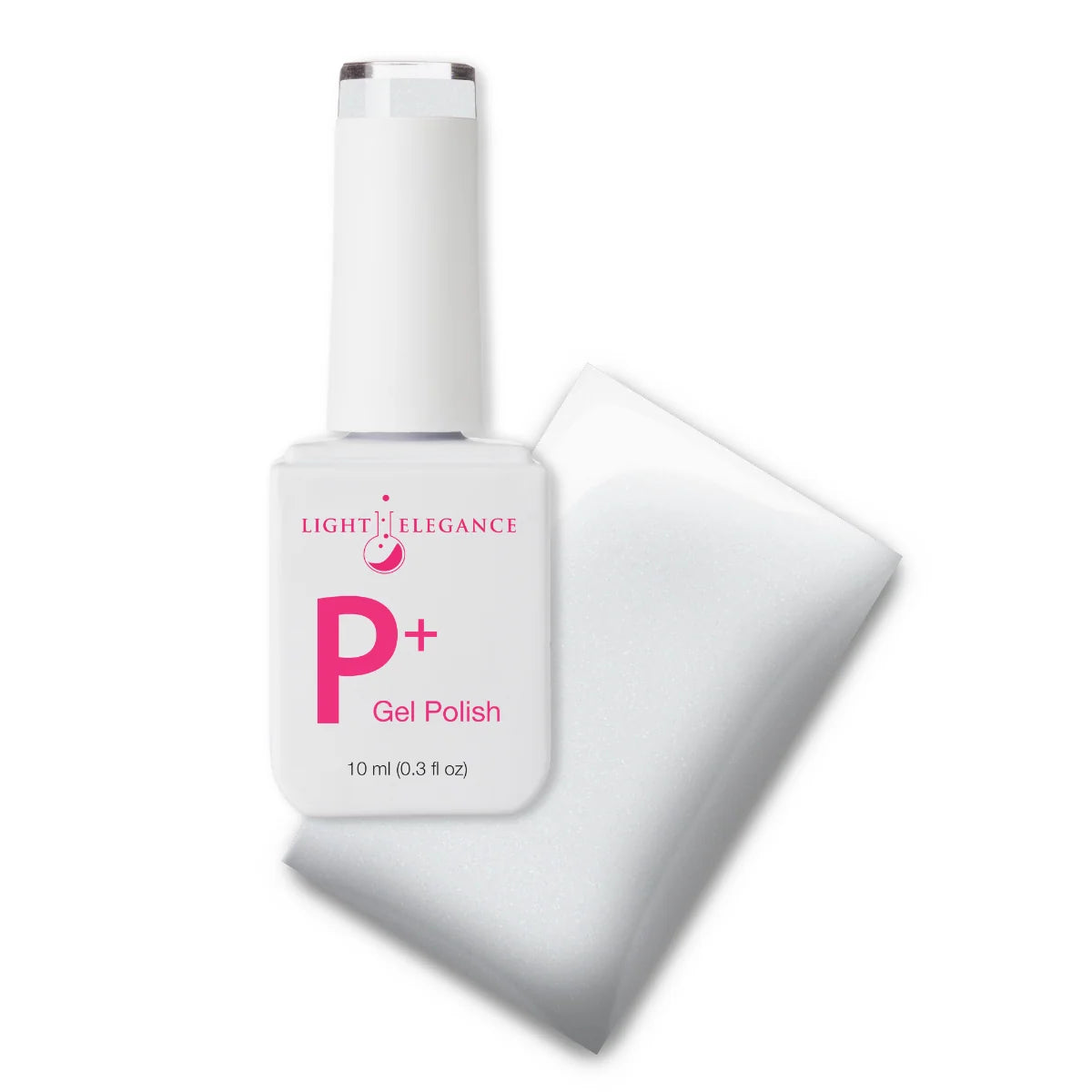 Light Elegance P+ Gel Polish, White Swimsuit