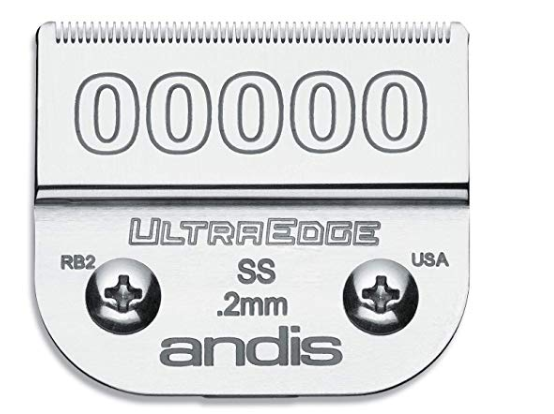 UltraEdge Carbon-Infused Steel Clipper Blade, size 00000