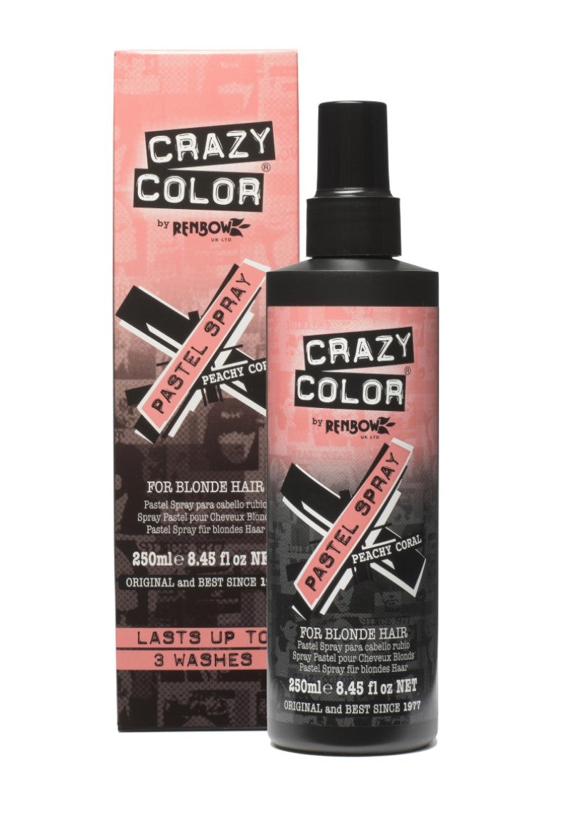 Crazy Color Pastel Spray Peachy Coral