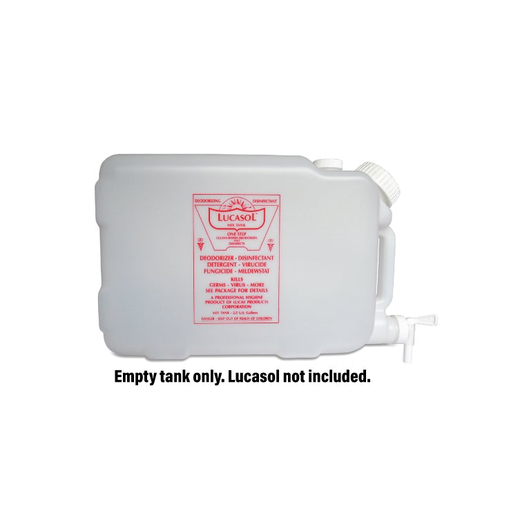 Lucasol mix tank 2.5 gallon