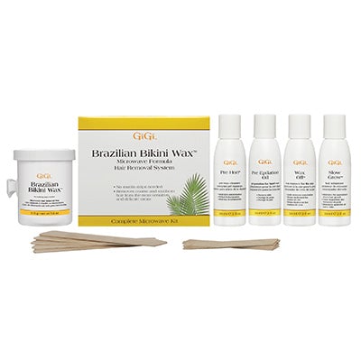 Gigi Brazilian Bikini Wax Microwave Kit