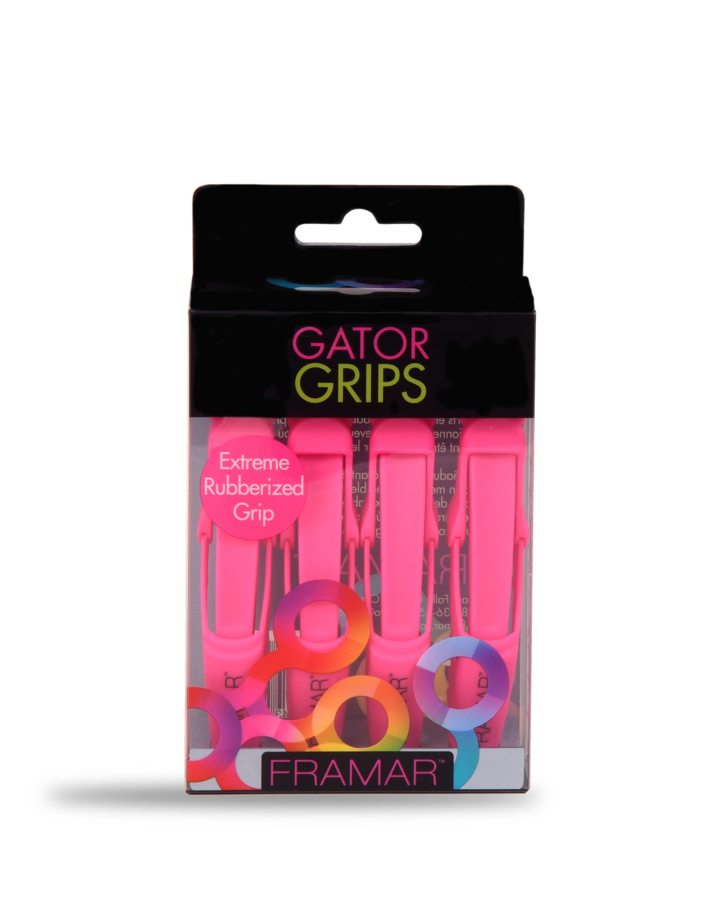 Framar Gator Grips Clips (Pink)