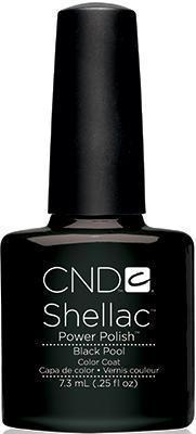 CND Shellac Gel Polish - Black Pool
