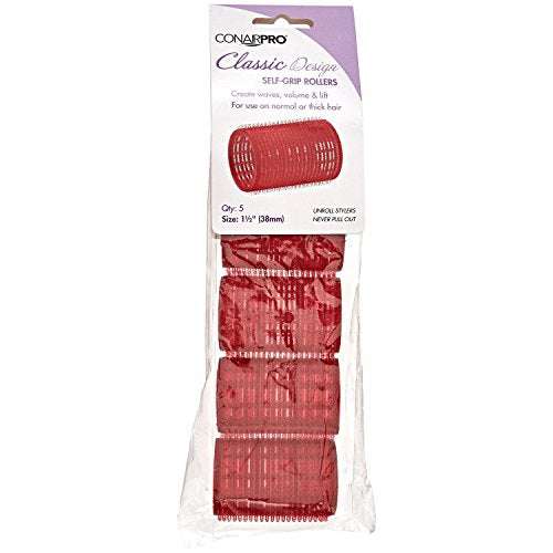 Classic Design Self-Grip Rollers 1-1/2" - 5 Pack