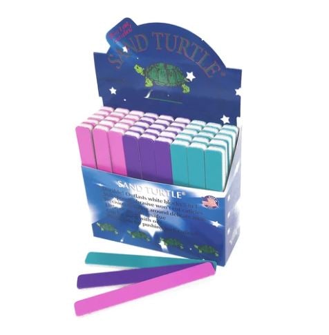 Soft Touch Teal Berry Purple 120 Grit 5 1/4" Disinfectable-Baby Sand Turtle