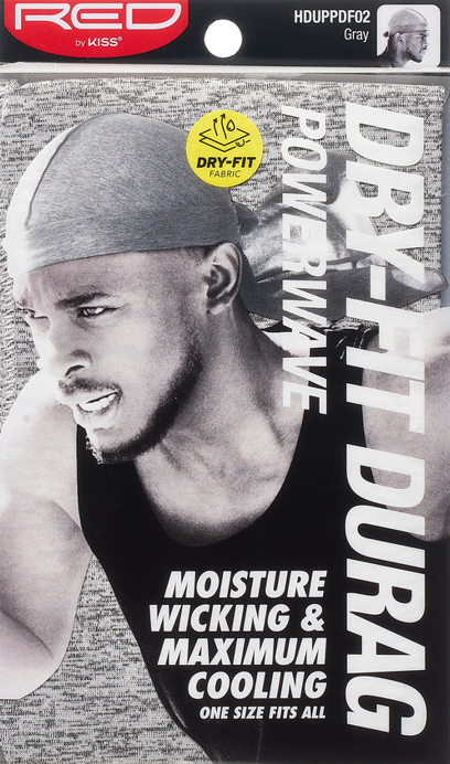 Kiss RED PowerWave Dry-Fit Durag