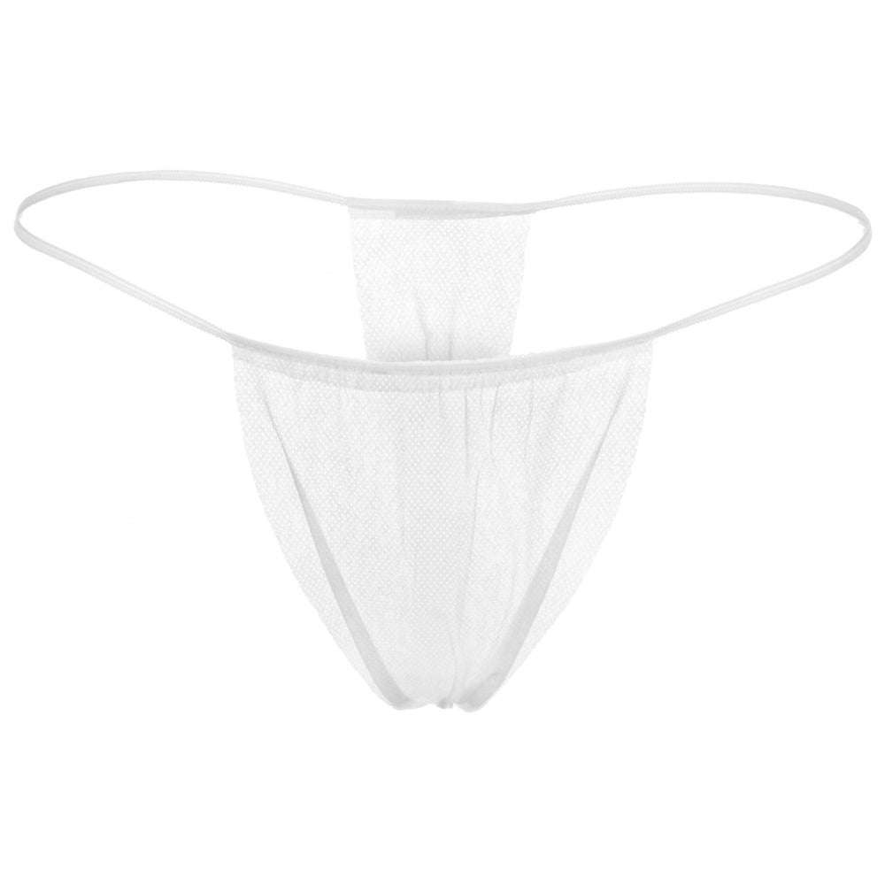 Dukal Spa Reflections Disposable Thong Panty White (100pk)