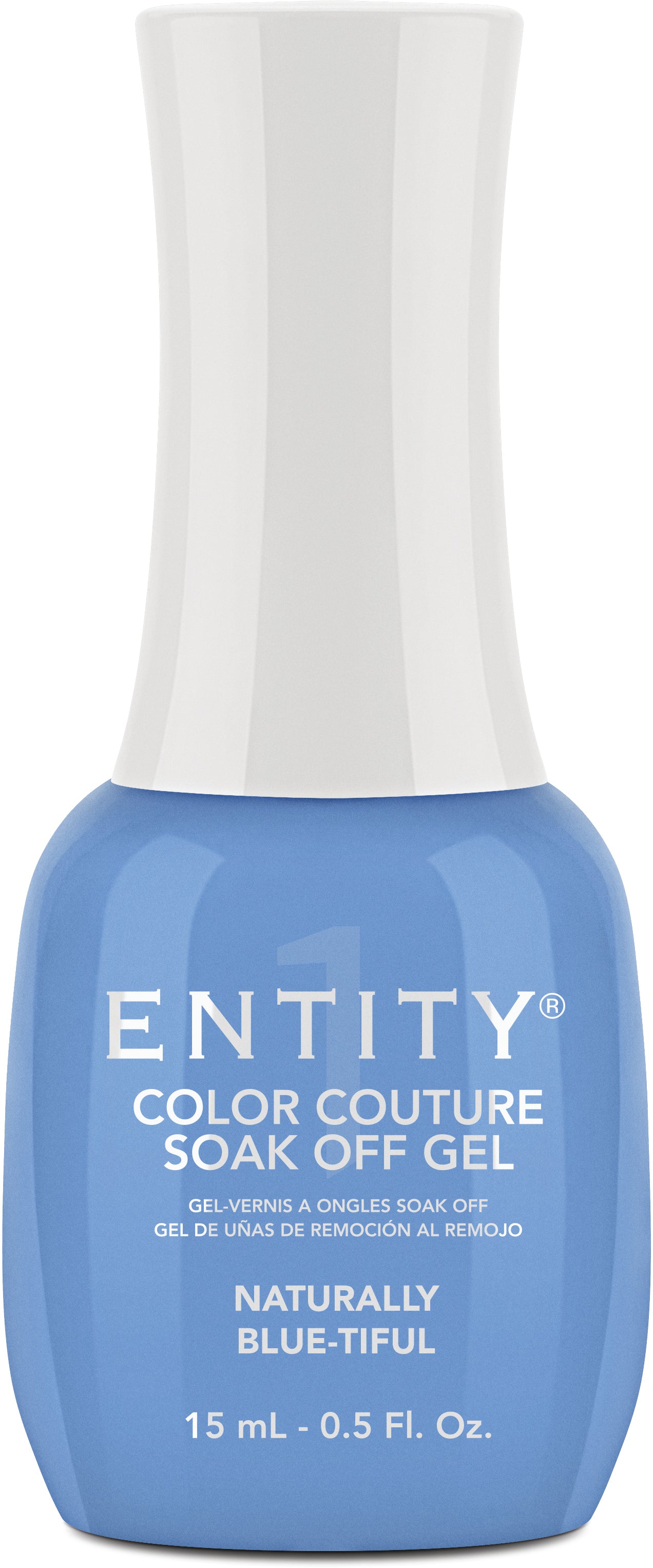 Entity Gel Soak Off - Naturally Blue TIF 15 mL/0.5 Fl. Oz
