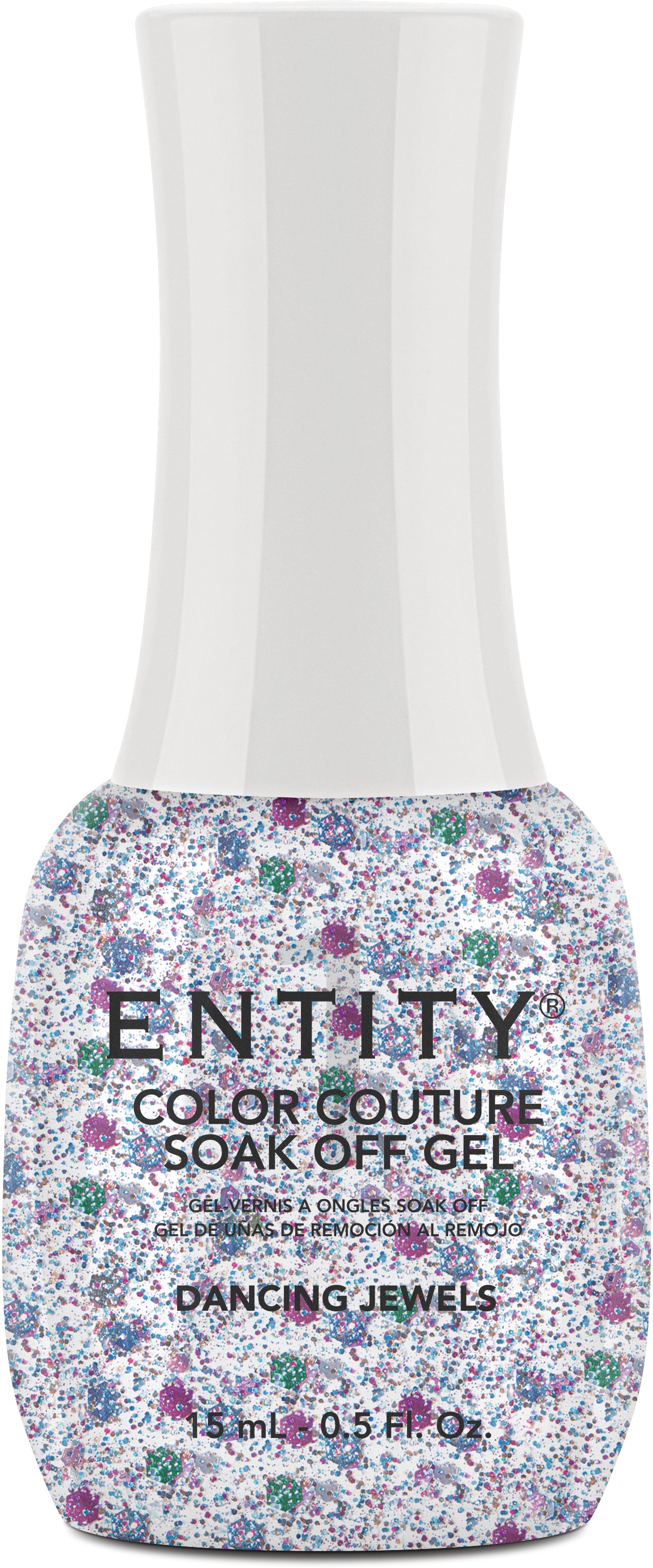 Entity Gel Soak Off - Dancing Jewels 15 mL/0.5 Fl. Oz