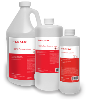 Hana 100% Pure Acetone 1 Gallon - Hazardous Item