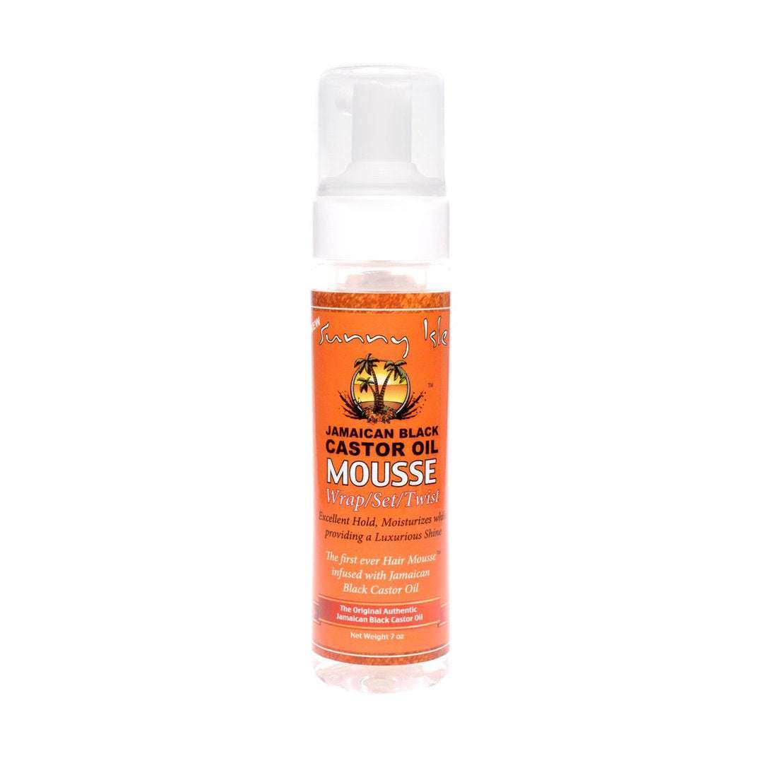 Sunny Isle Jamaican Black Castor Oil Mousse Wrap, Set, Twist - 7oz