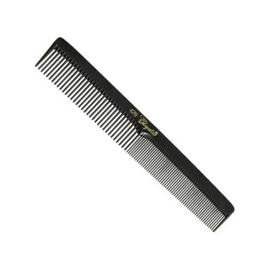 Cleopatra No. 420 7" Flat/Square Back Finger Wave Comb (12 pack)