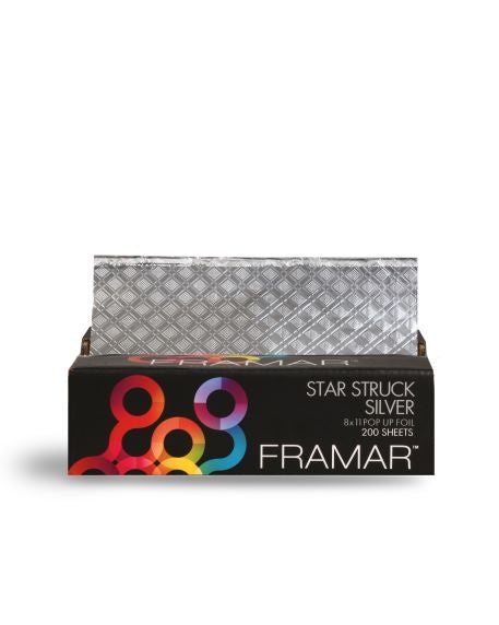 Framar Star Struck Silver 8x11 POP Up Foil 200 sheets⁸