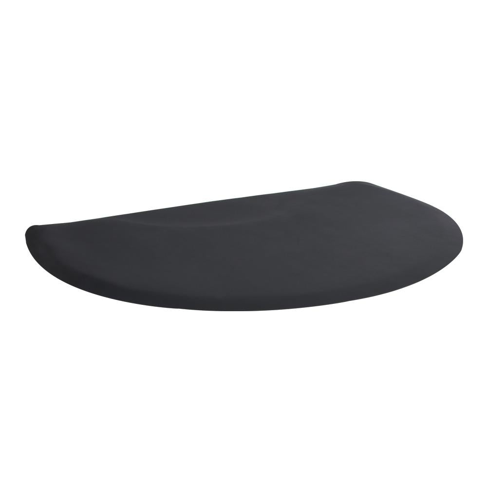 Semi Circle Bonded Salon Mat w/ Round Impression 3' x 4'
