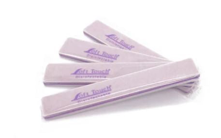 Soft Touch Sand Turtle® 7" Ultra File, 220/220, Purple Ctr