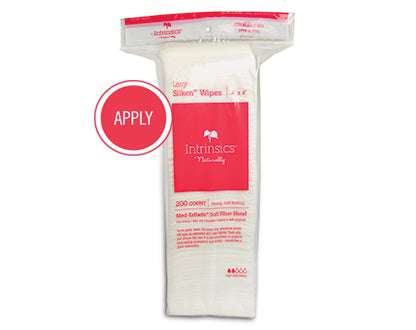 Intrinsics Large Silken Wipes 4" x 4" (200 / Bag)