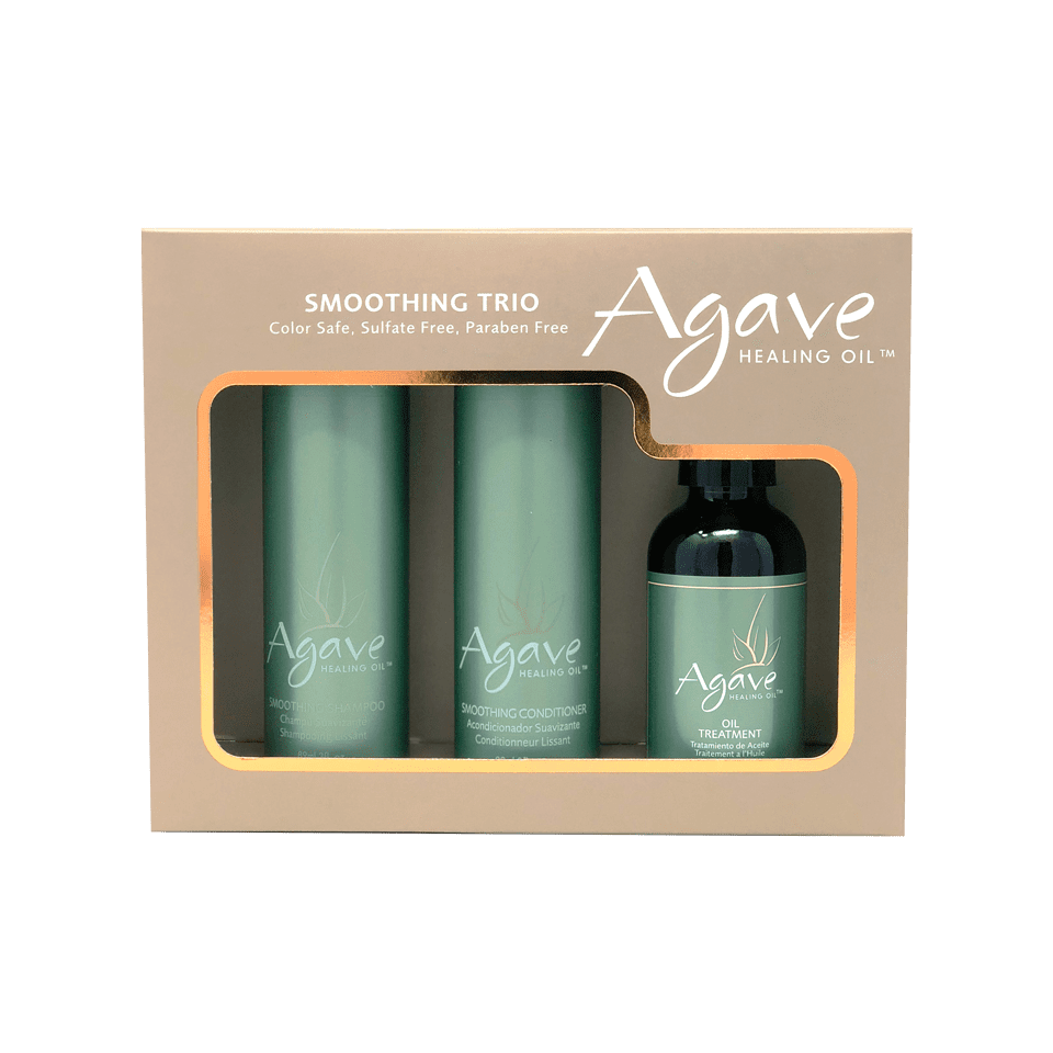 Agave Healing Oil Take-Home Smoothing Haircare Trio