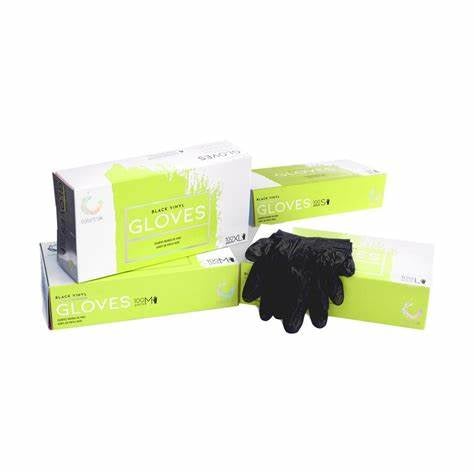 Colortrak Disposable Powder Free Vinyl Gloves