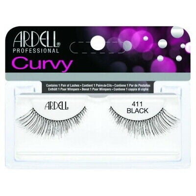Curvy Black Ardell Strip Lashes