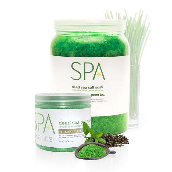 SPA Dead Sea Salt Soak Lemongrass & Green Tea