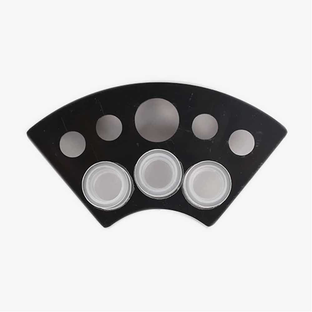 Plastic Fan Ink Cup Holder
