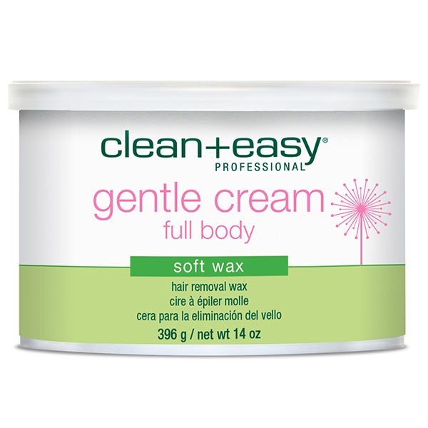 Clean + Easy Gentle Cream Full Body Soft Wax 14 oz