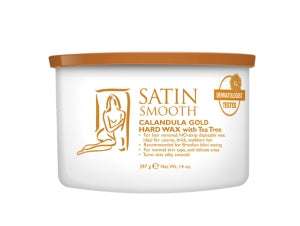 Satin Smooth Calendula Gold Hard Wax with Tea Tree Oil (14 Oz)