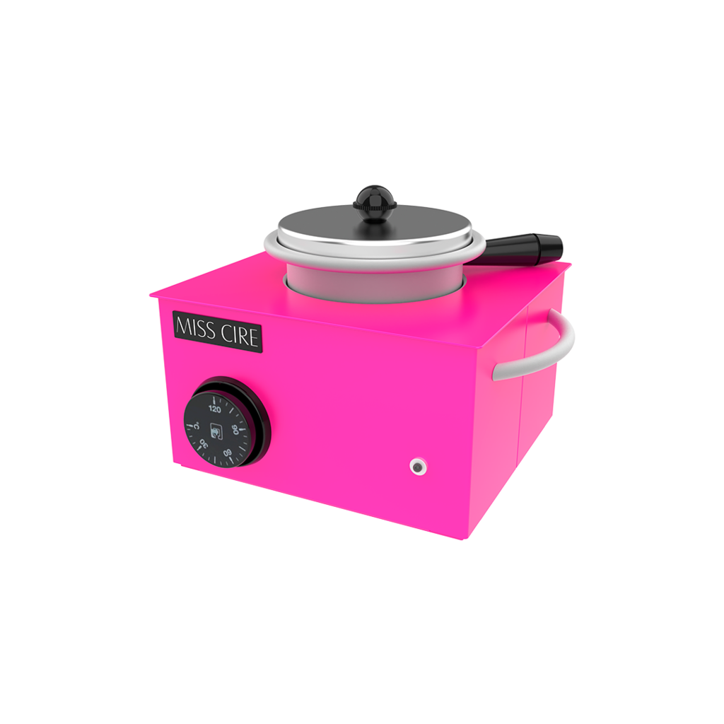 Small Hard-Soft Wax Neon Hot Pink Wax Warmer - 14 Oz